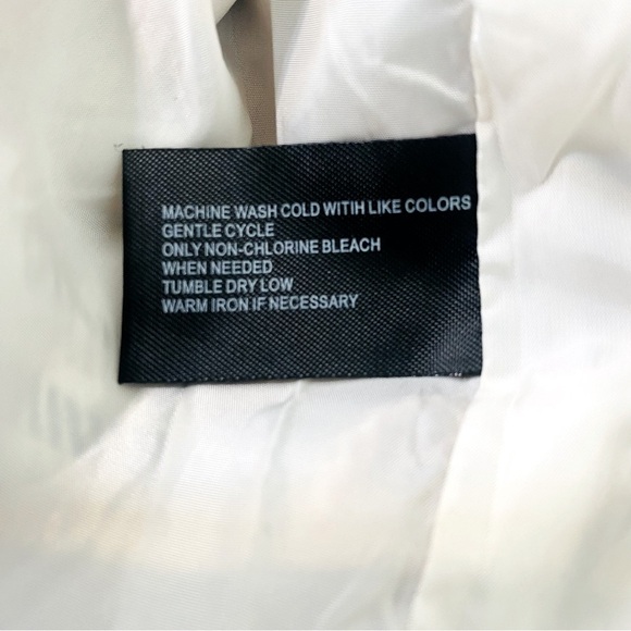 CoffeeShop Cream/Rust Plaid Shacket Size L - Picture 5 of 6